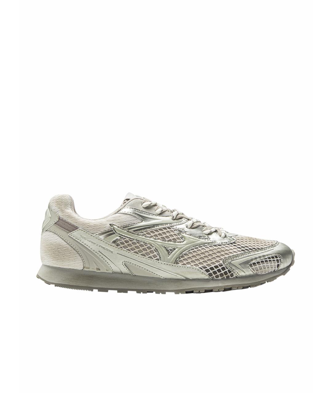 MIZUNO Серебряные кроссовки, фото 1