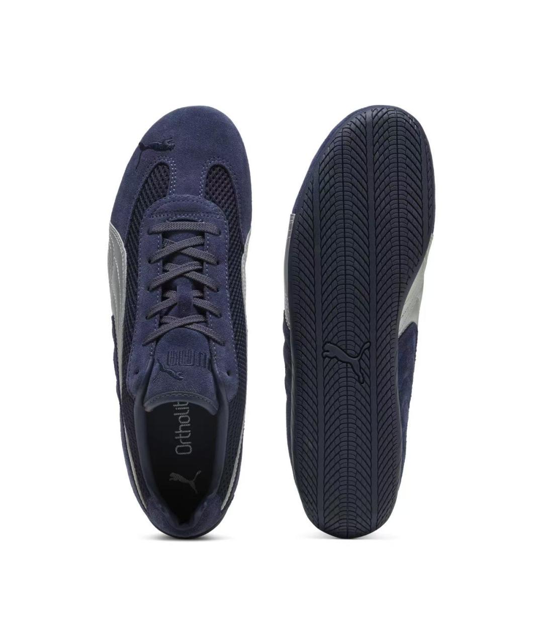 PUMA Темно-синие кеды, фото 4