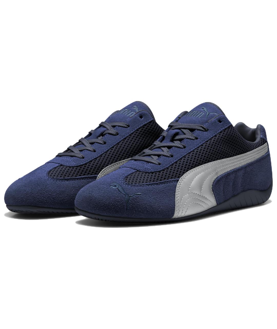 PUMA Темно-синие кеды, фото 3