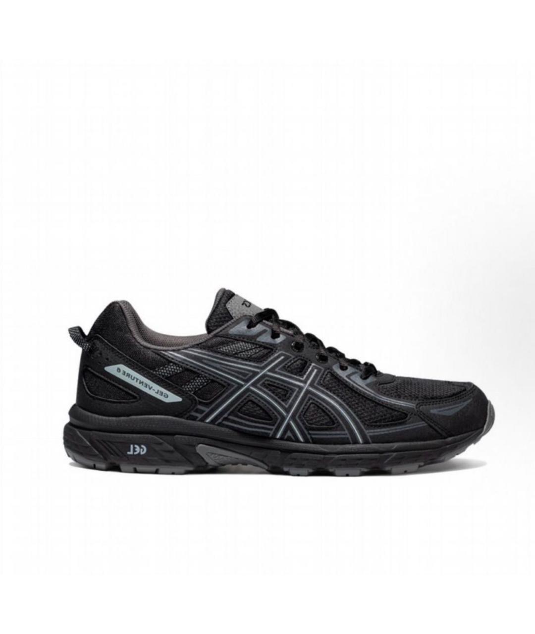 ASICS Черные текстильные низкие кроссовки / кеды, фото 9
