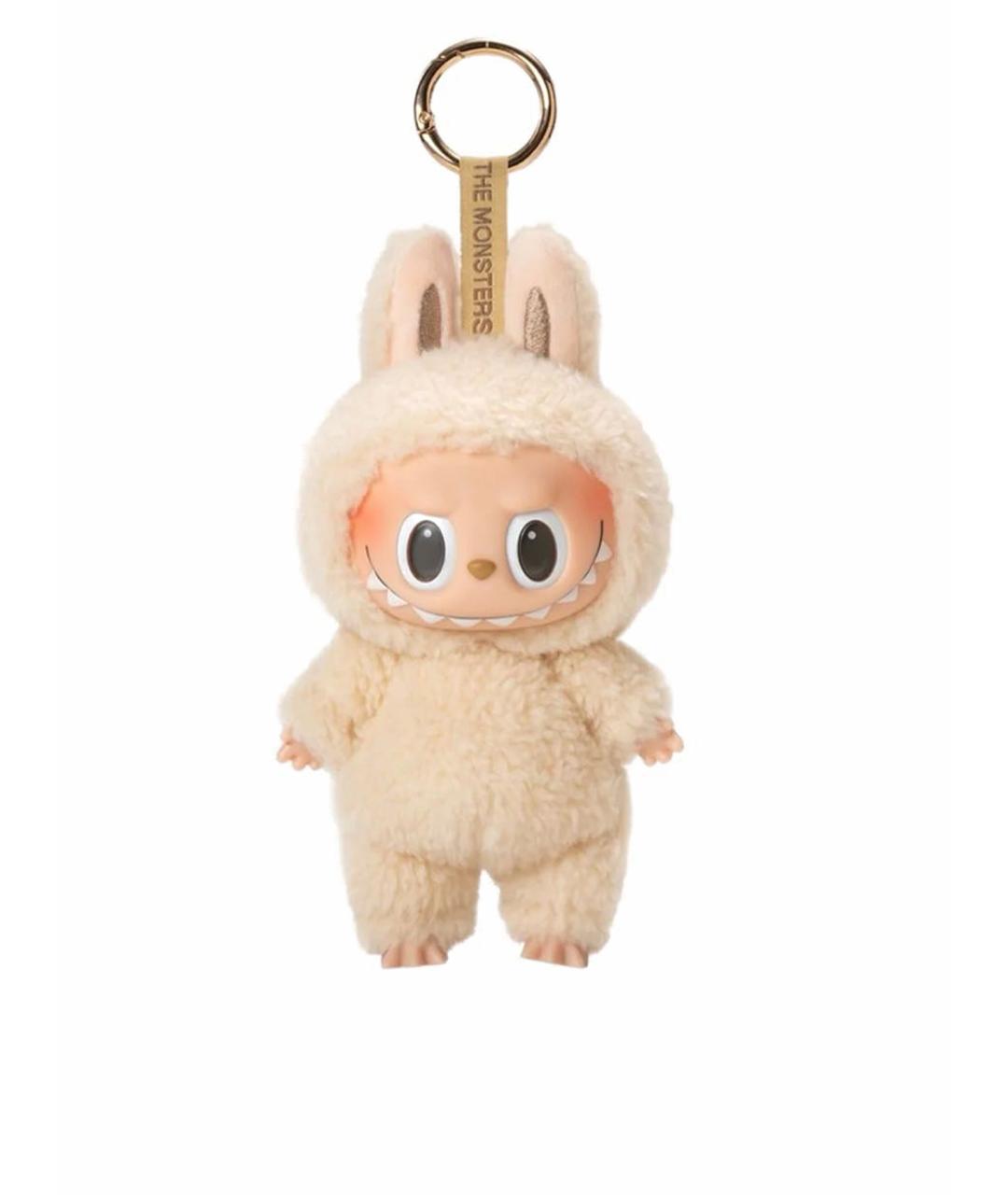 Labubu Бежевый брелок, фото 1
