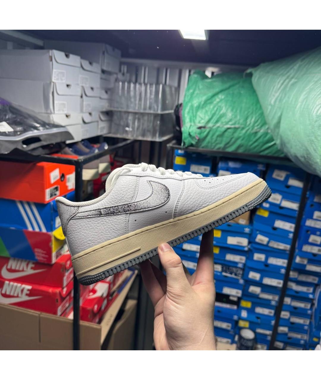 NIKE Белые низкие кроссовки / кеды, фото 5