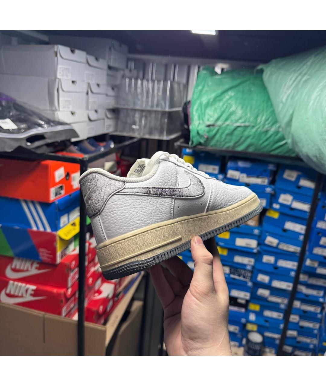 NIKE Белые низкие кроссовки / кеды, фото 6