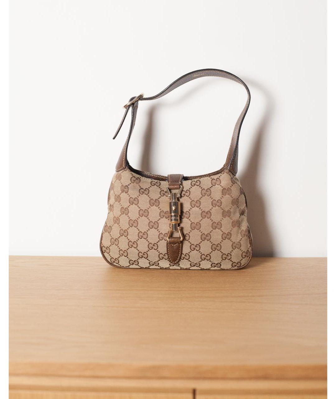 GUCCI Коричневая сумка с короткими ручками, фото 9