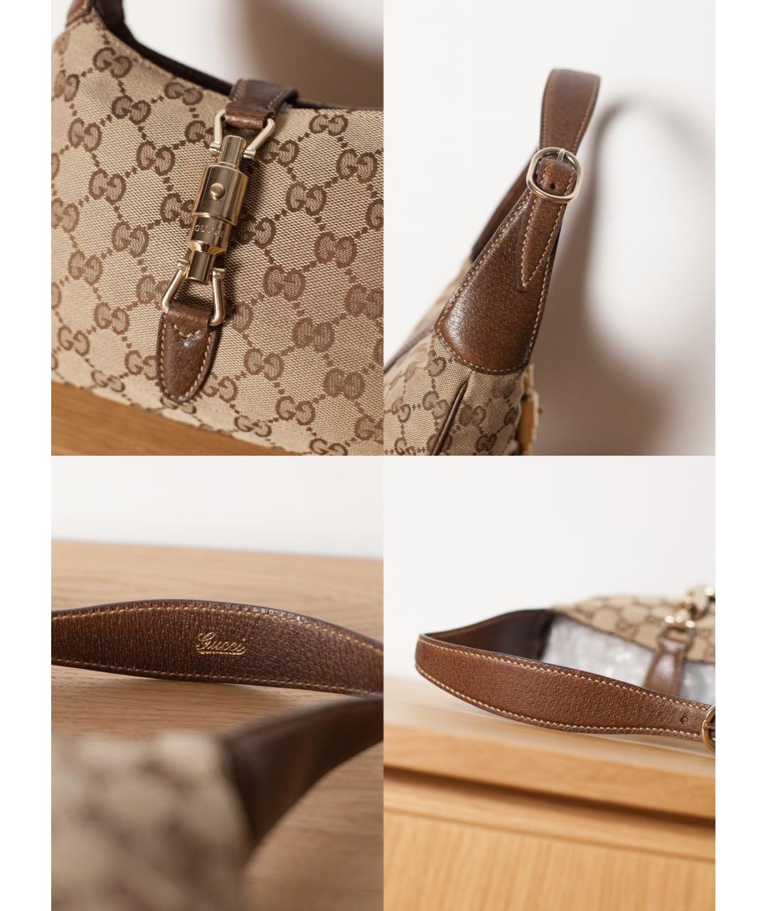 GUCCI Коричневая сумка с короткими ручками, фото 8