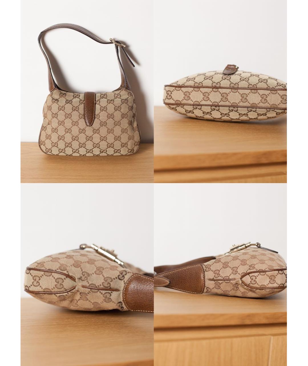 GUCCI Коричневая сумка с короткими ручками, фото 7