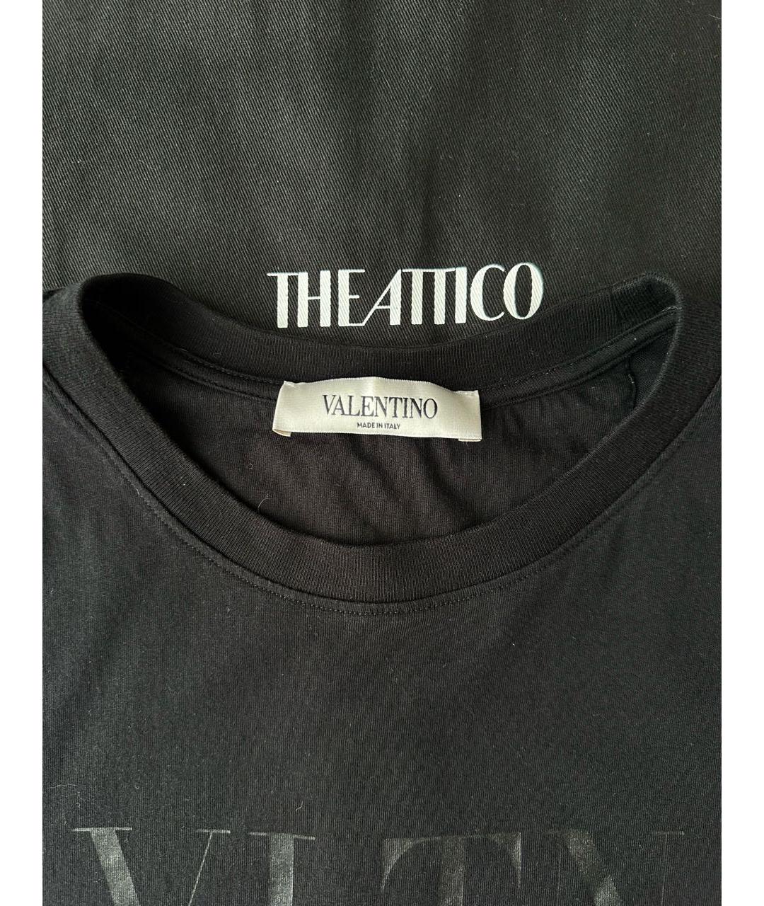 VALENTINO Черная футболка, фото 3