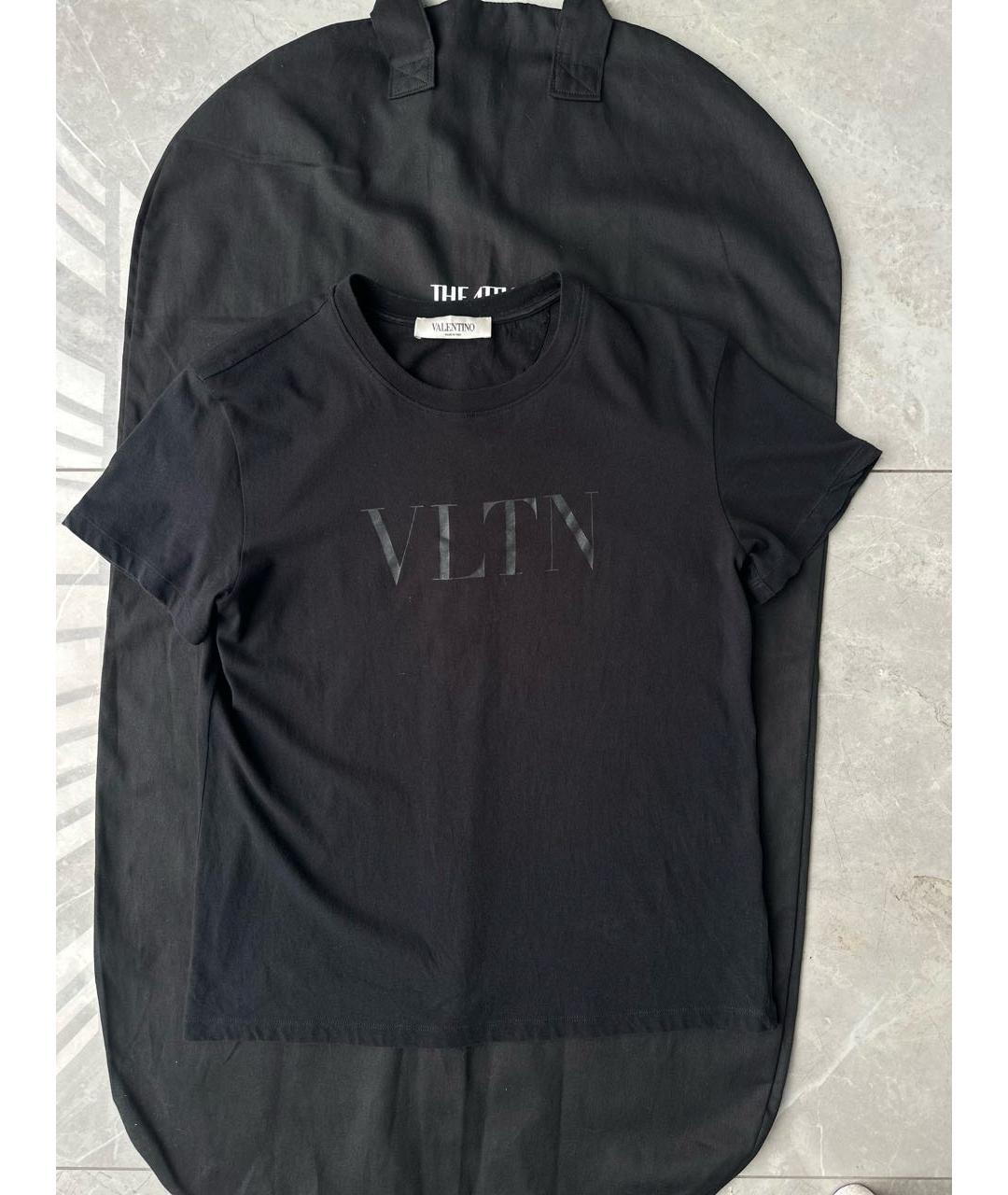 VALENTINO Черная футболка, фото 2
