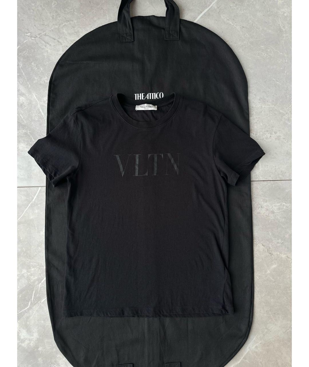 VALENTINO Черная футболка, фото 2