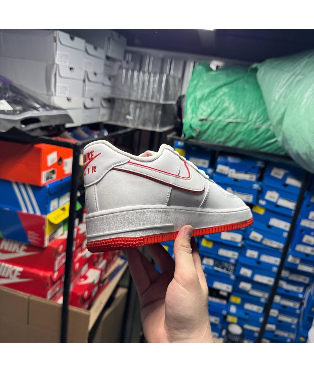 NIKE Белые низкие кроссовки / кеды, фото 6