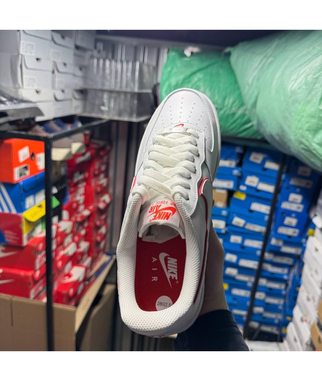NIKE Белые низкие кроссовки / кеды, фото 3