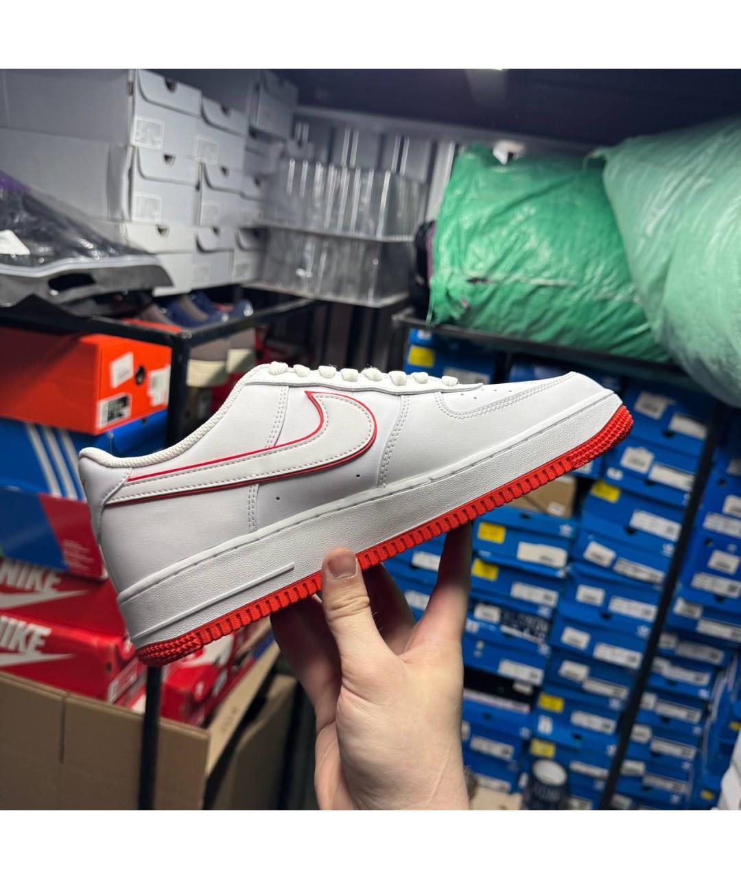 NIKE Белые низкие кроссовки / кеды, фото 4