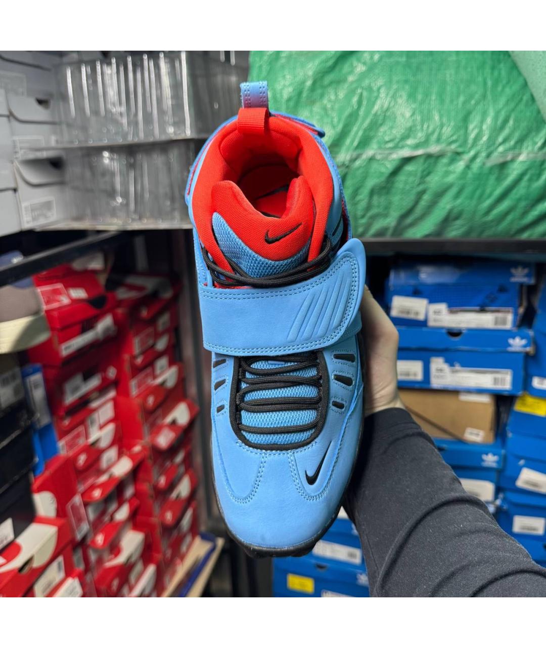 NIKE Синие высокие кроссовки / кеды, фото 4