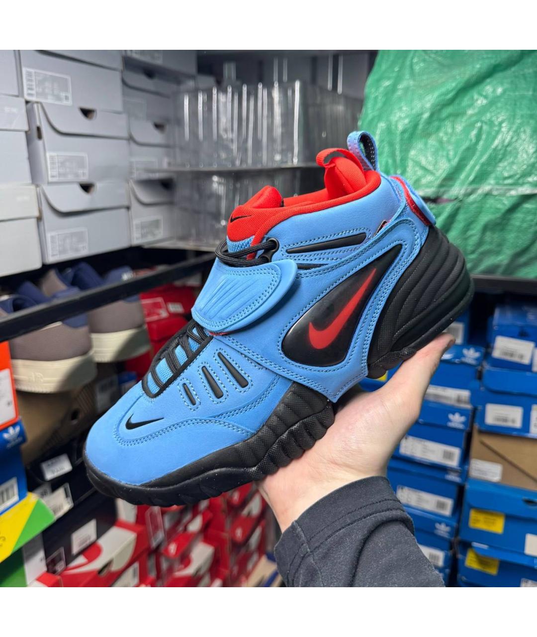 NIKE Синие высокие кроссовки / кеды, фото 8