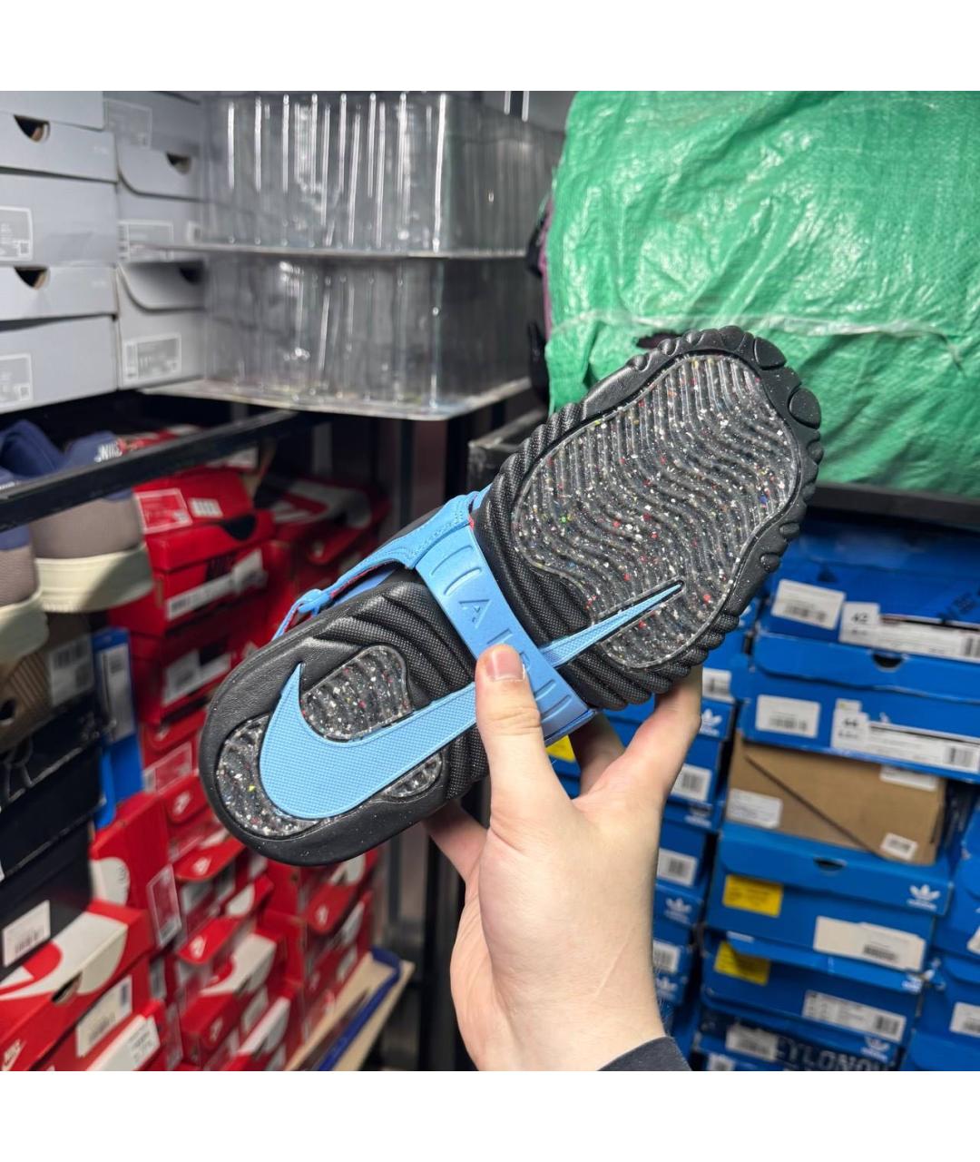 NIKE Синие высокие кроссовки / кеды, фото 7