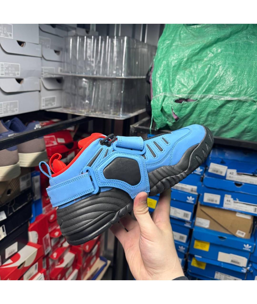NIKE Синие высокие кроссовки / кеды, фото 5