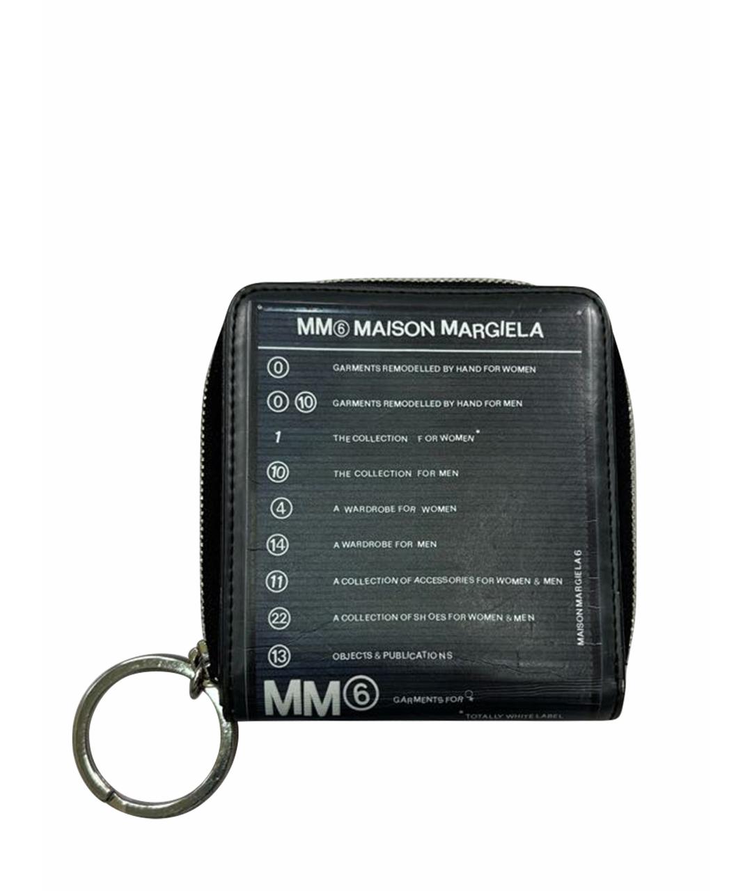 MM6 MAISON MARGIELA Черный кошелек, фото 1