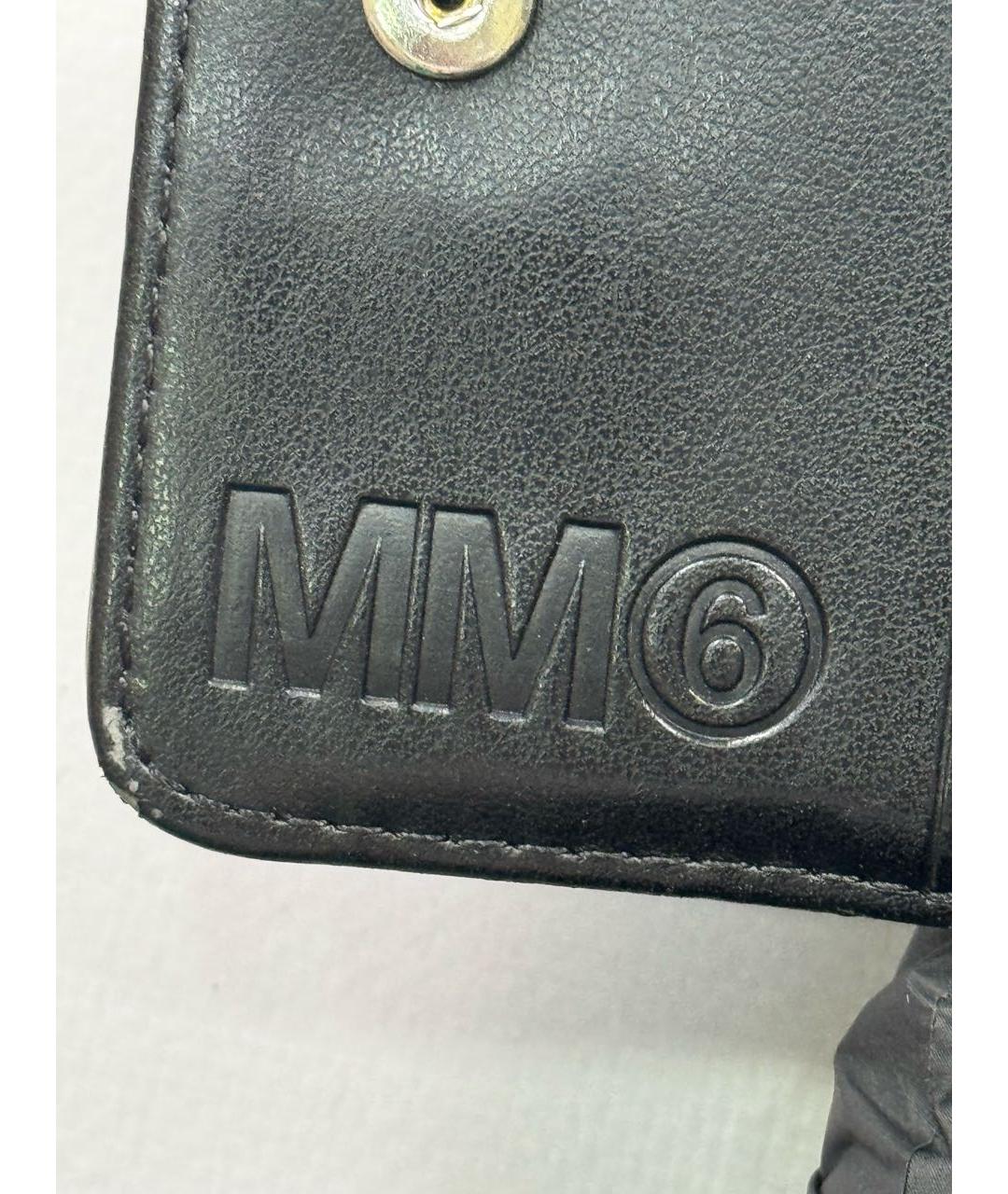 MM6 MAISON MARGIELA Черный кошелек, фото 7