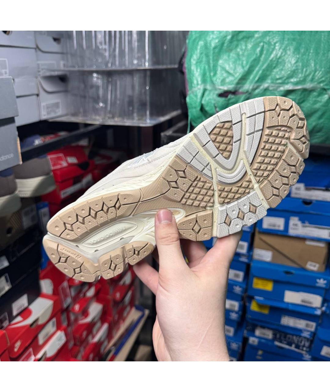 NEW BALANCE Бежевые низкие кроссовки / кеды, фото 8