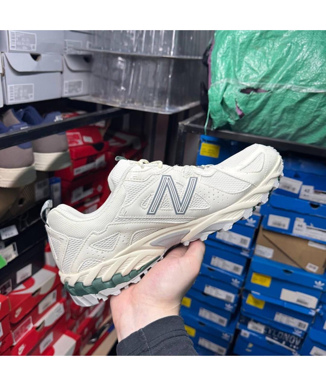 NEW BALANCE Бежевые низкие кроссовки / кеды, фото 5