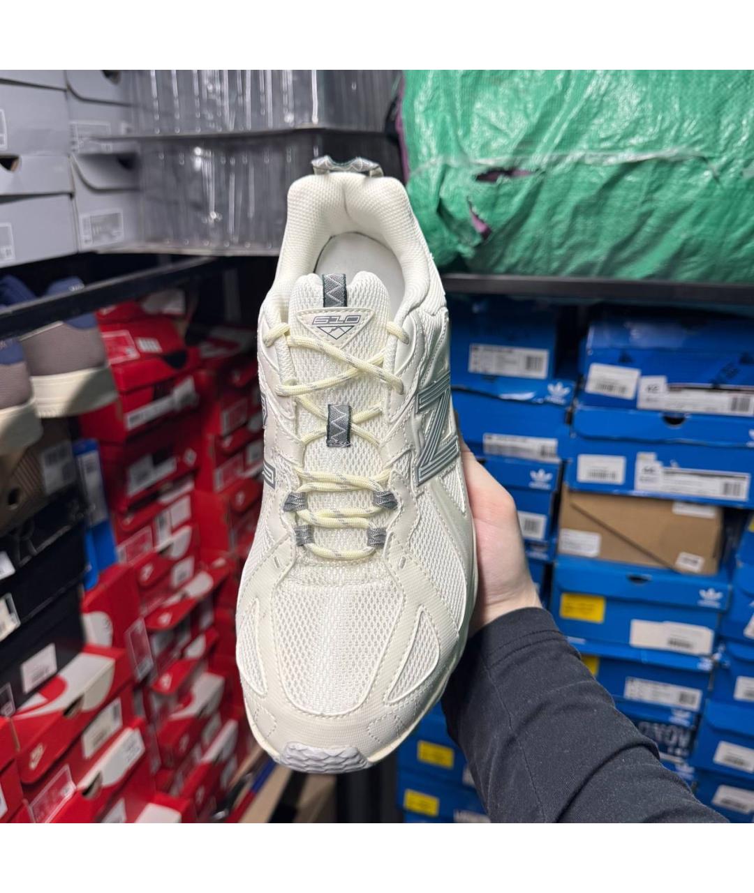 NEW BALANCE Бежевые низкие кроссовки / кеды, фото 3