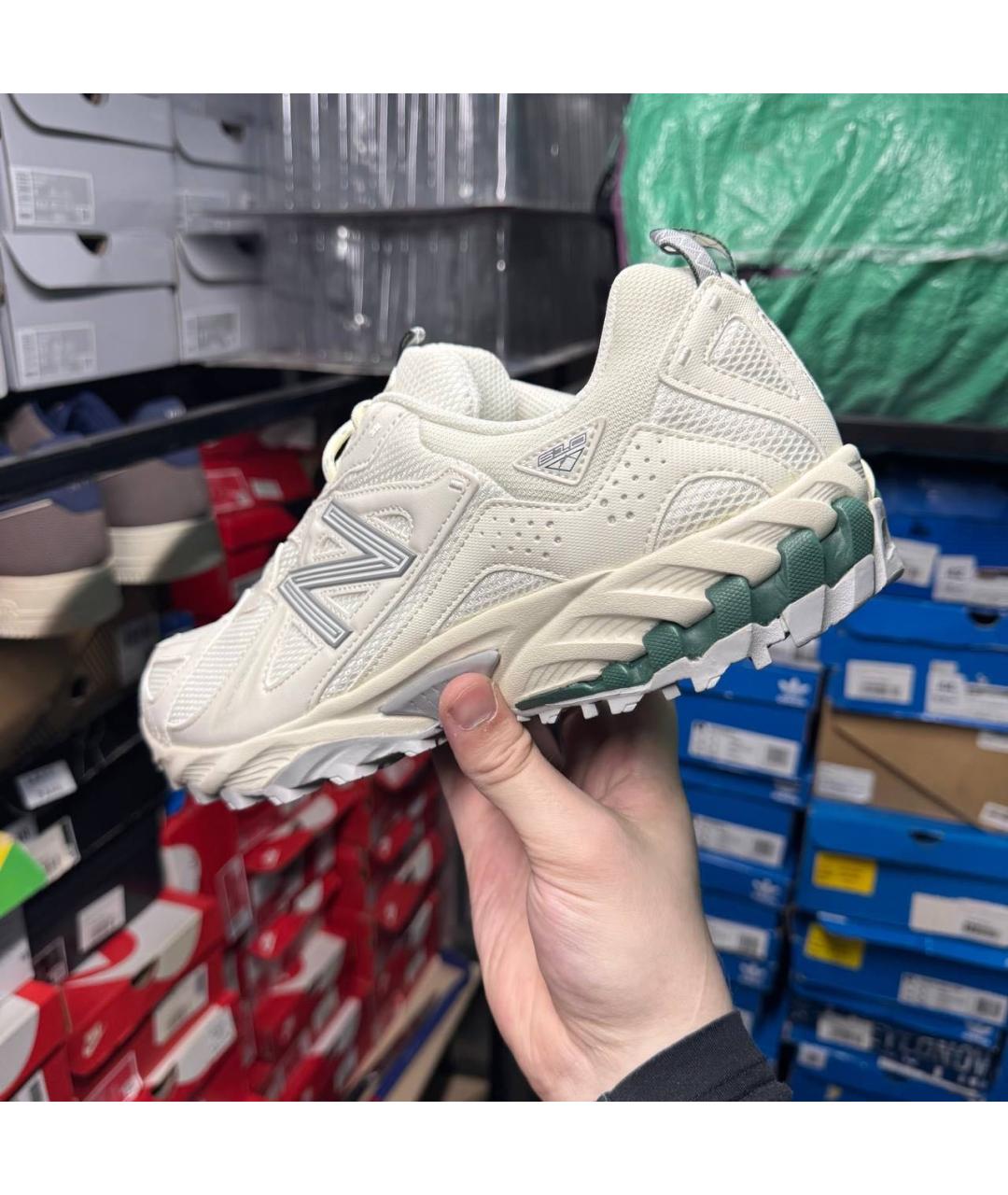 NEW BALANCE Бежевые низкие кроссовки / кеды, фото 4