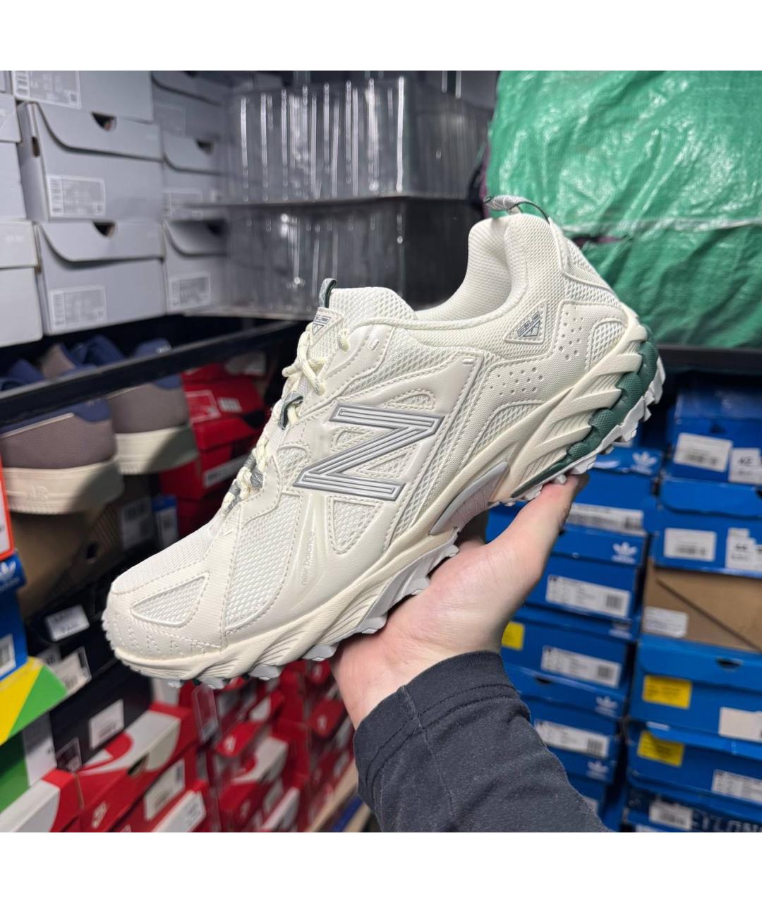NEW BALANCE Бежевые низкие кроссовки / кеды, фото 9