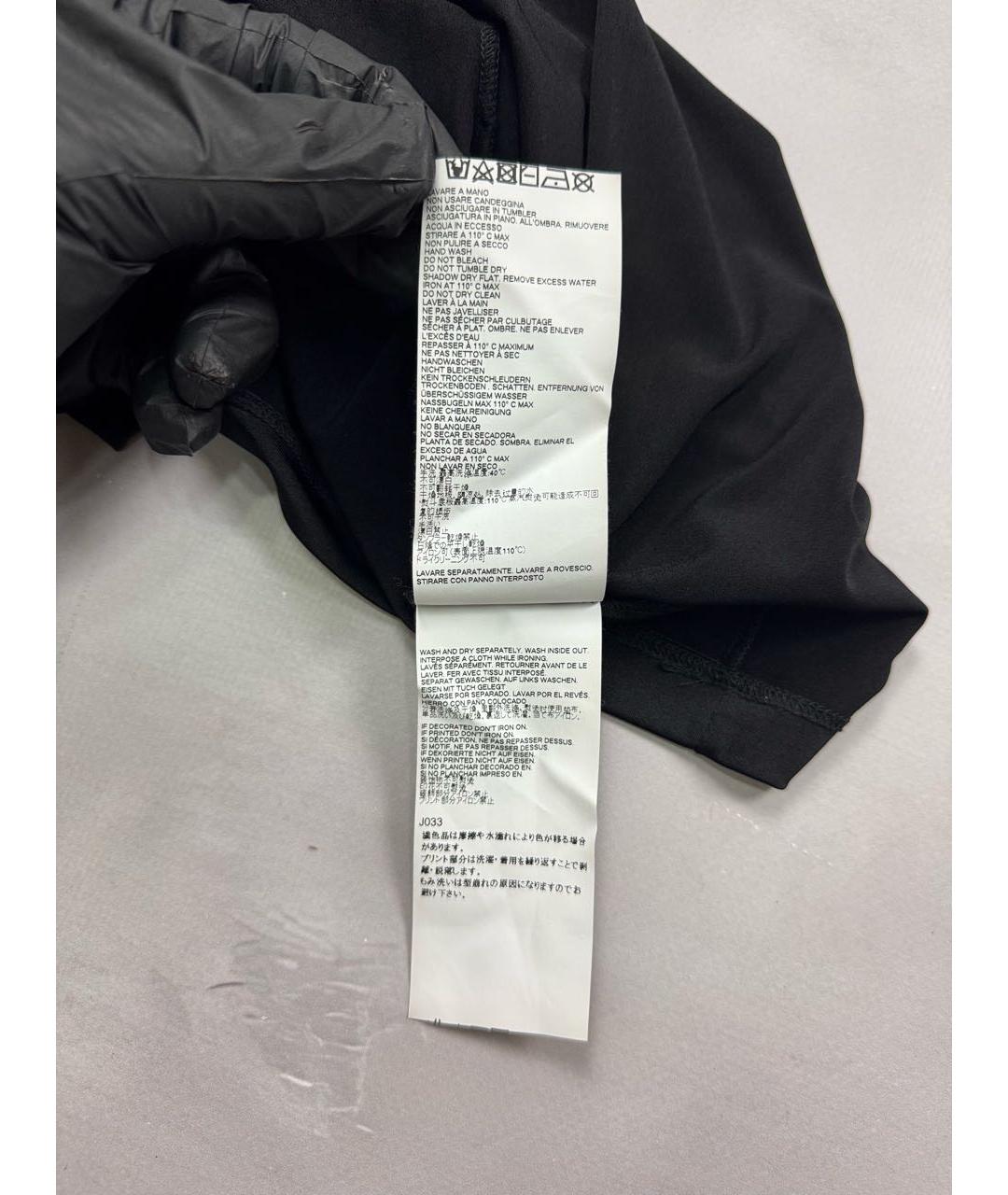 MM6 MAISON MARGIELA Черная футболка, фото 8