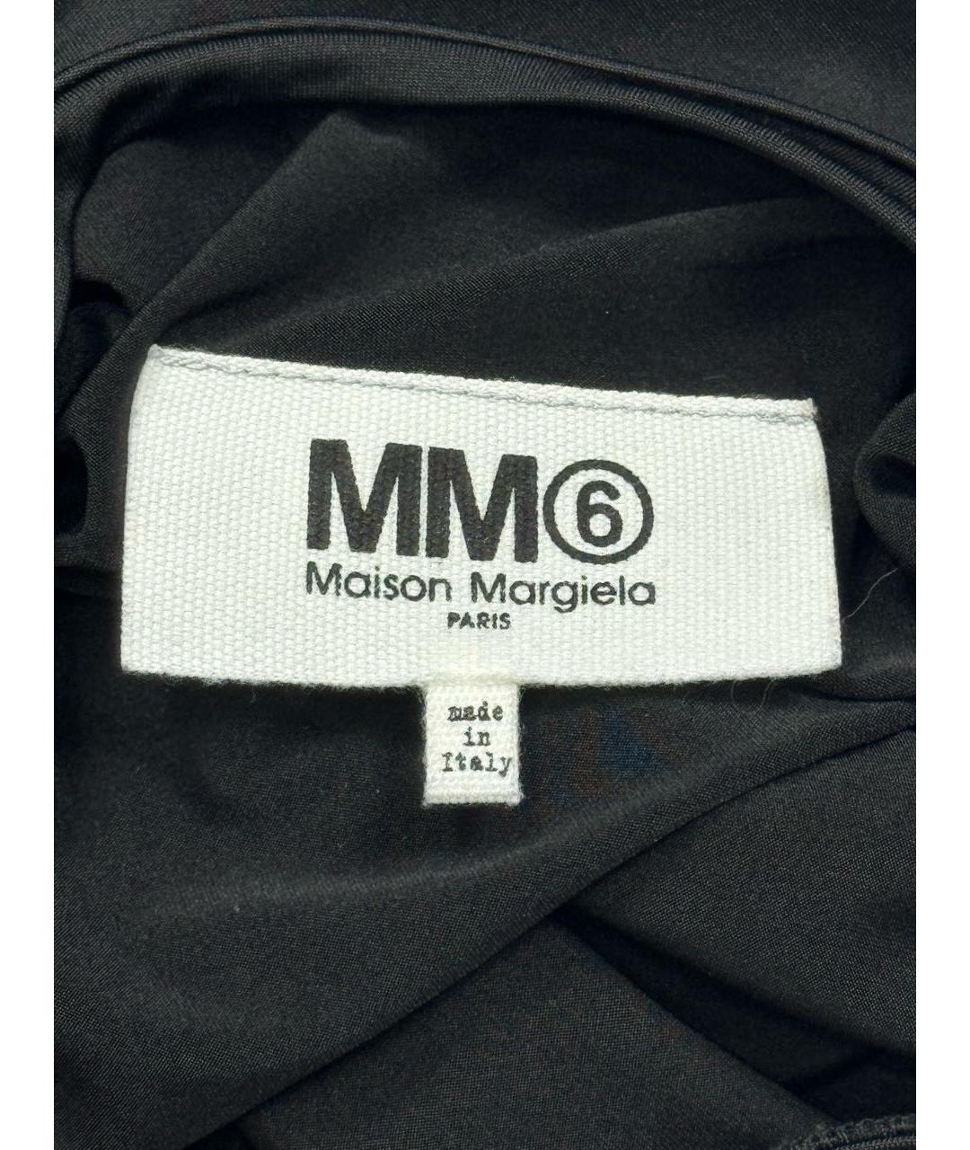MM6 MAISON MARGIELA Черная футболка, фото 6
