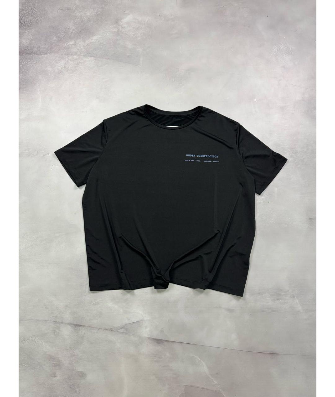 MM6 MAISON MARGIELA Черная футболка, фото 9