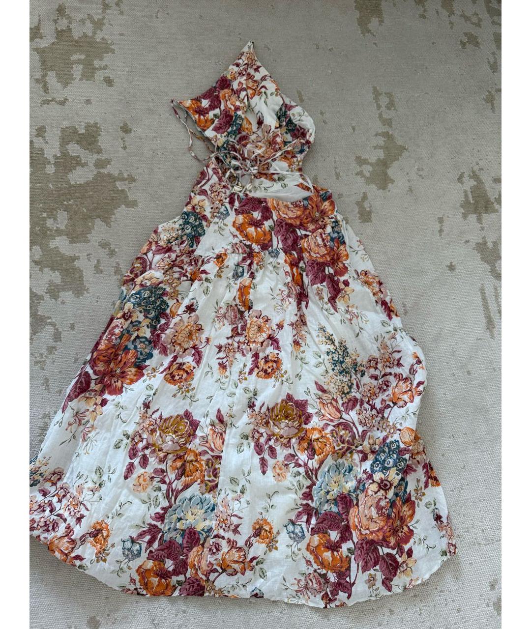 ZIMMERMANN Мульти хлопковое повседневное платье, фото 4