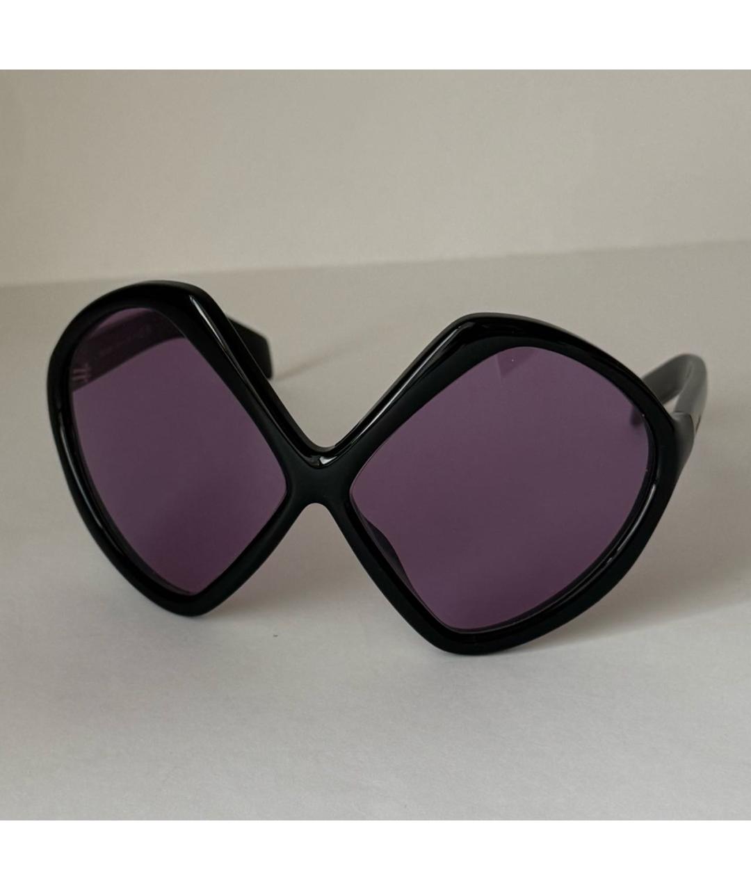 PRADA Фиолетовые пластиковые солнцезащитные очки, фото 2