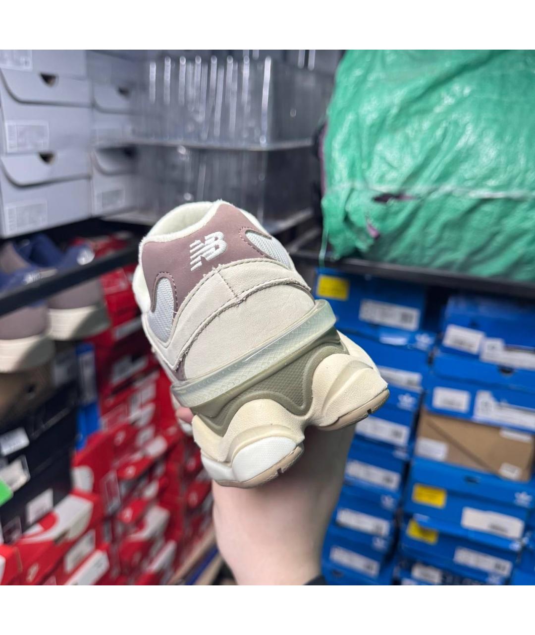 NEW BALANCE Бежевые низкие кроссовки / кеды, фото 6