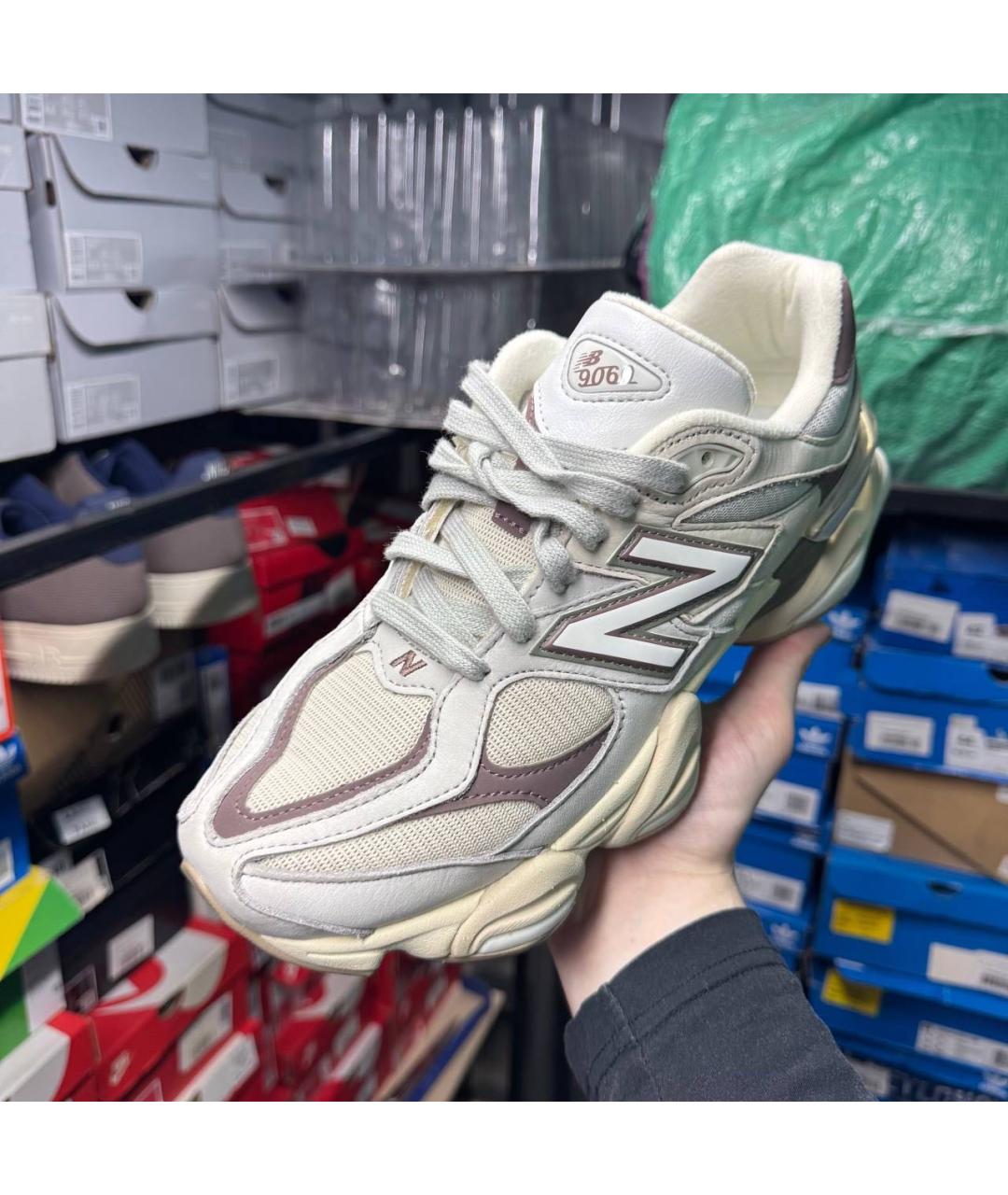 NEW BALANCE Бежевые низкие кроссовки / кеды, фото 2
