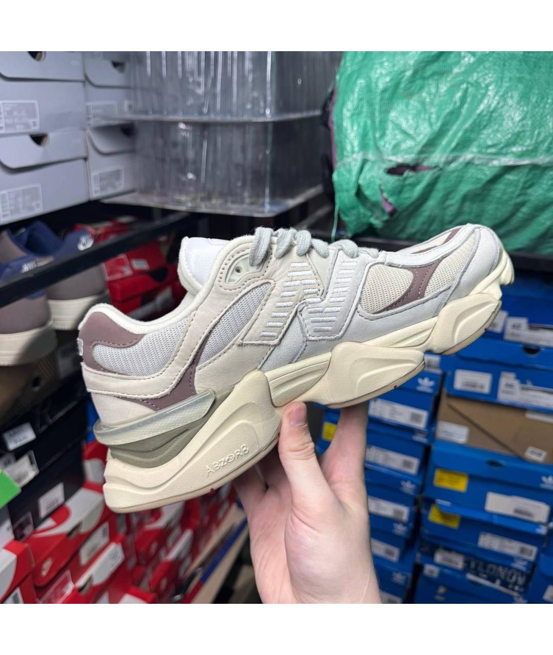 NEW BALANCE Бежевые низкие кроссовки / кеды, фото 5
