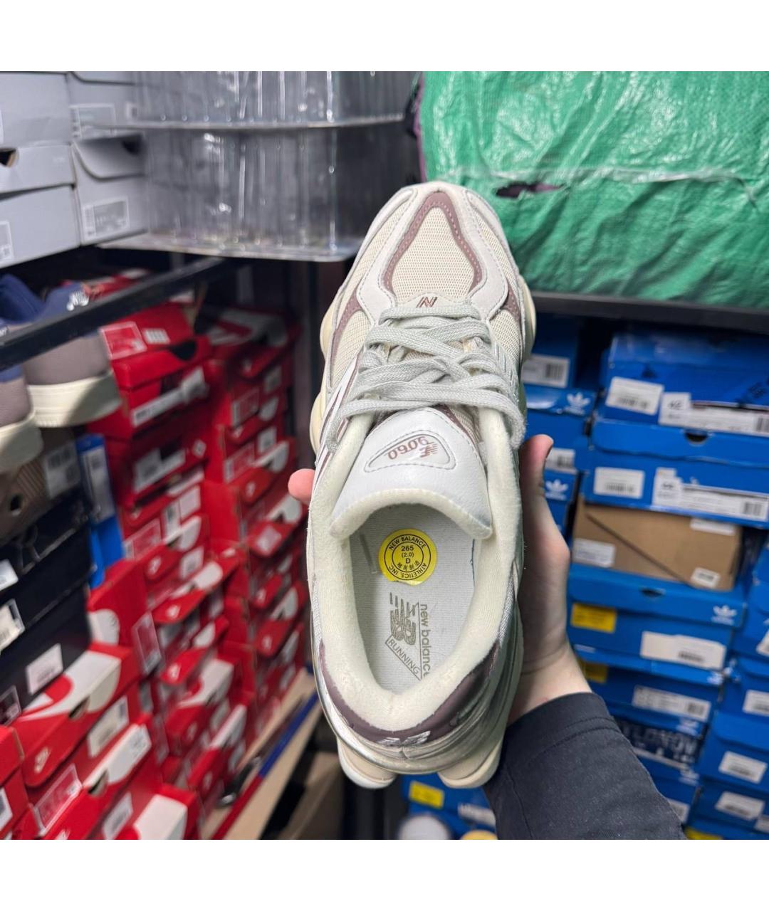 NEW BALANCE Бежевые низкие кроссовки / кеды, фото 3
