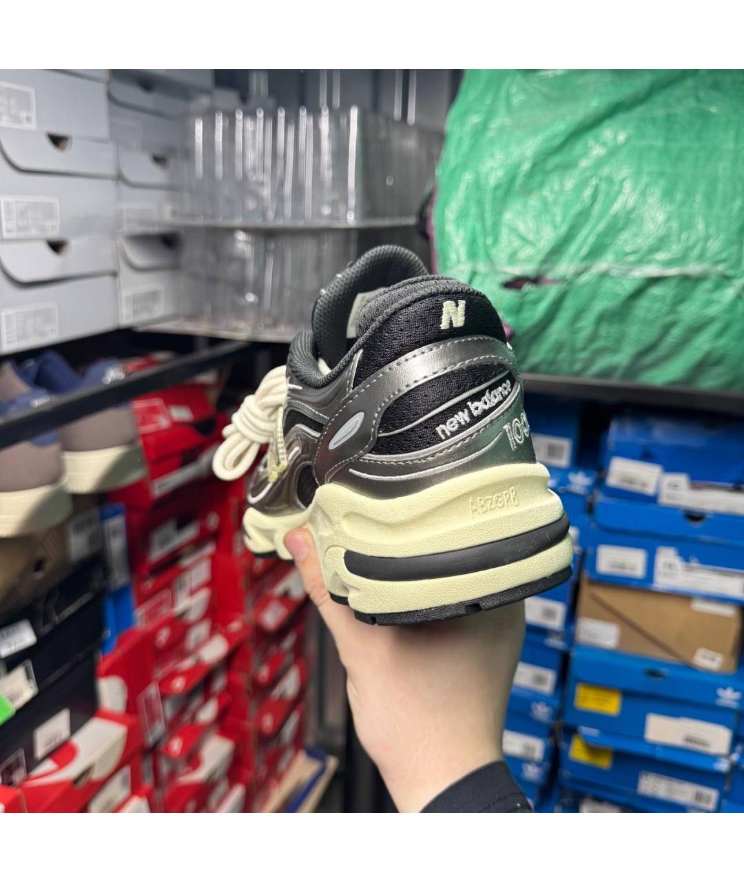 NEW BALANCE Антрацитовые низкие кроссовки / кеды, фото 7