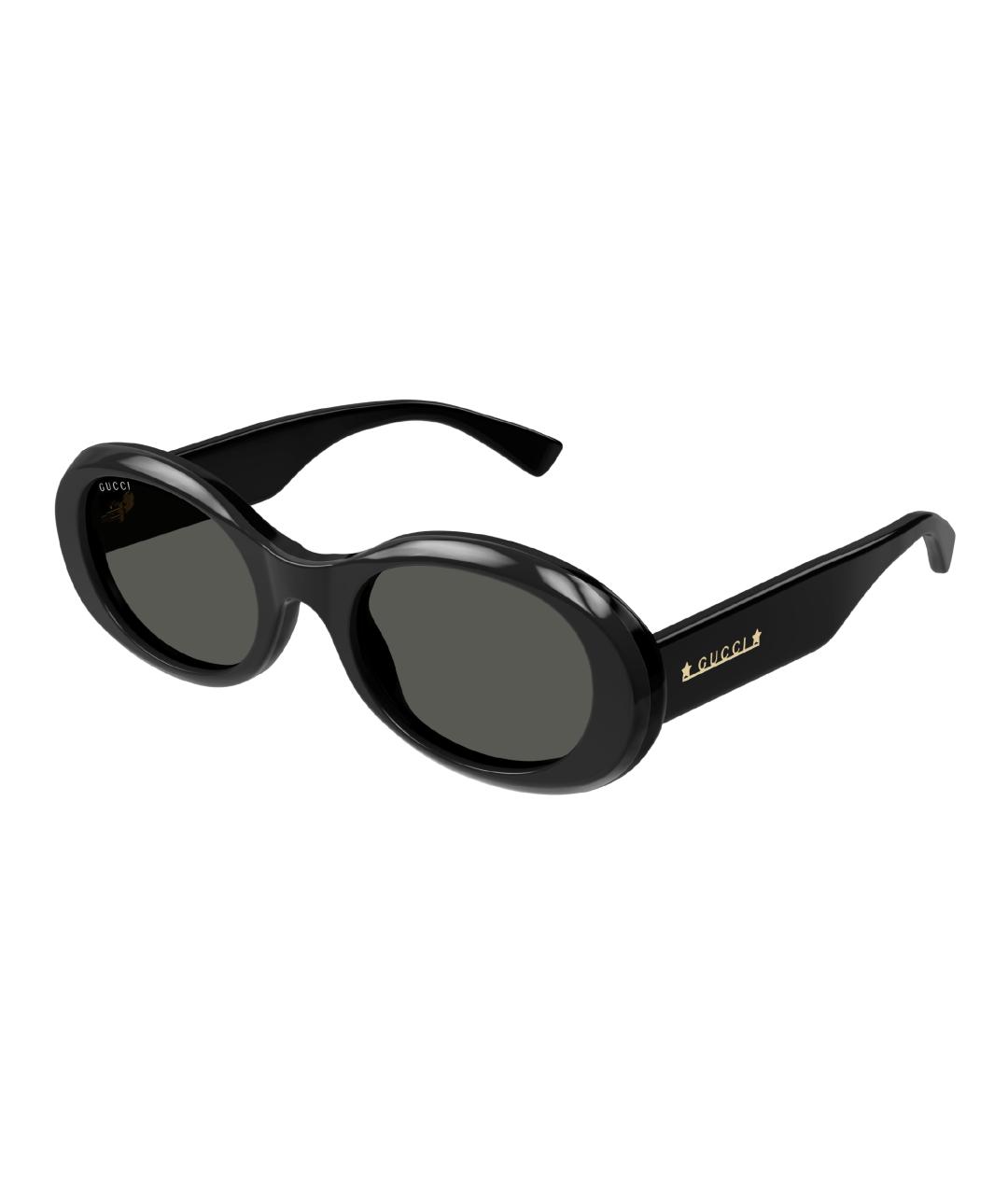 GUCCI Черные пластиковые солнцезащитные очки, фото 1