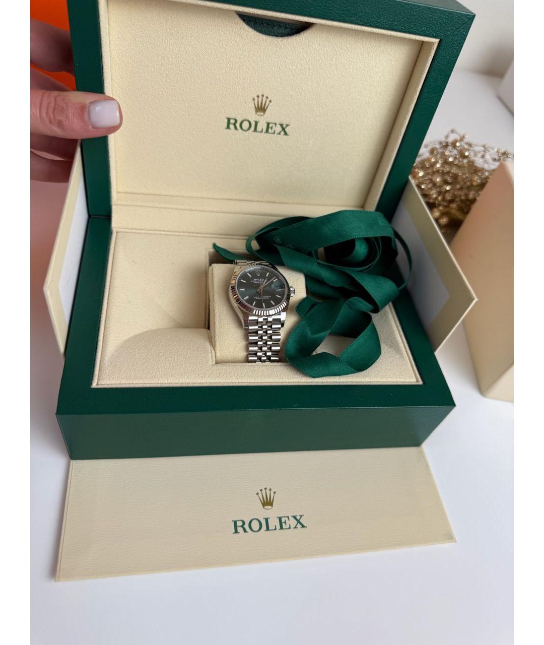 ROLEX Часы из белого золота, фото 4