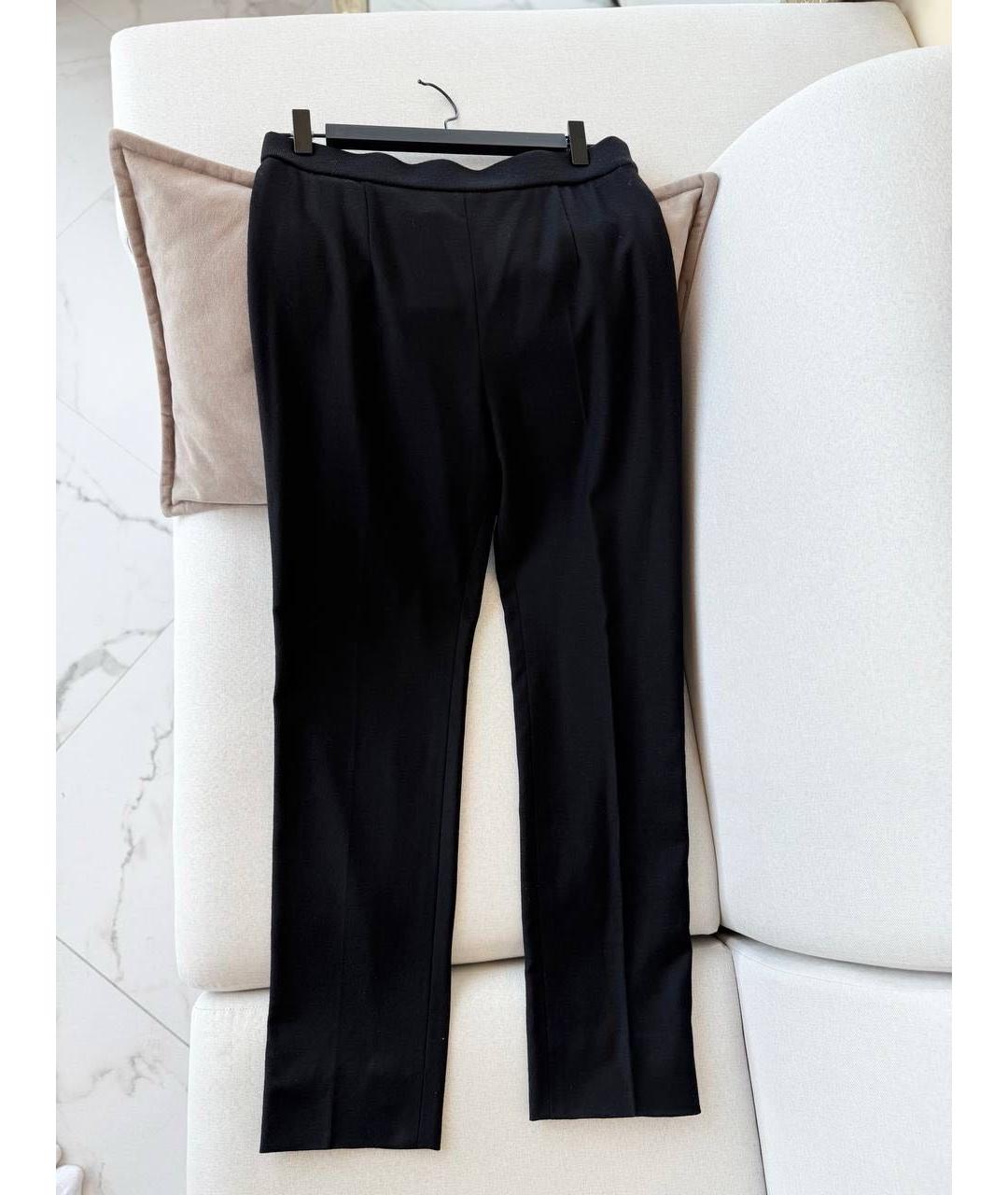 JIL SANDER Черные брюки узкие, фото 8