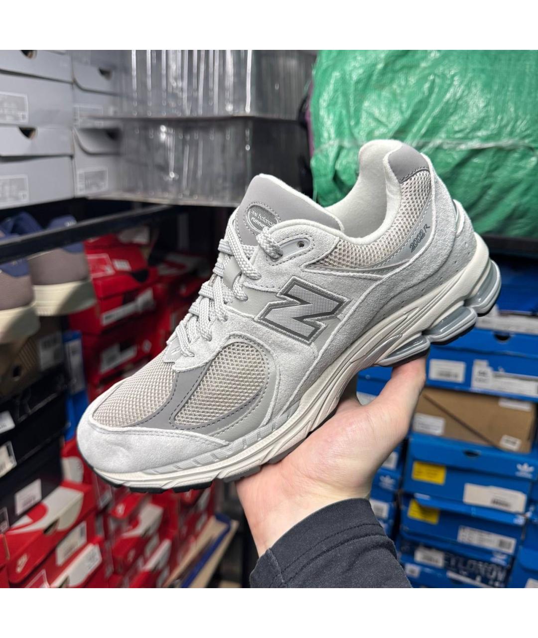 NEW BALANCE Серые низкие кроссовки / кеды, фото 7