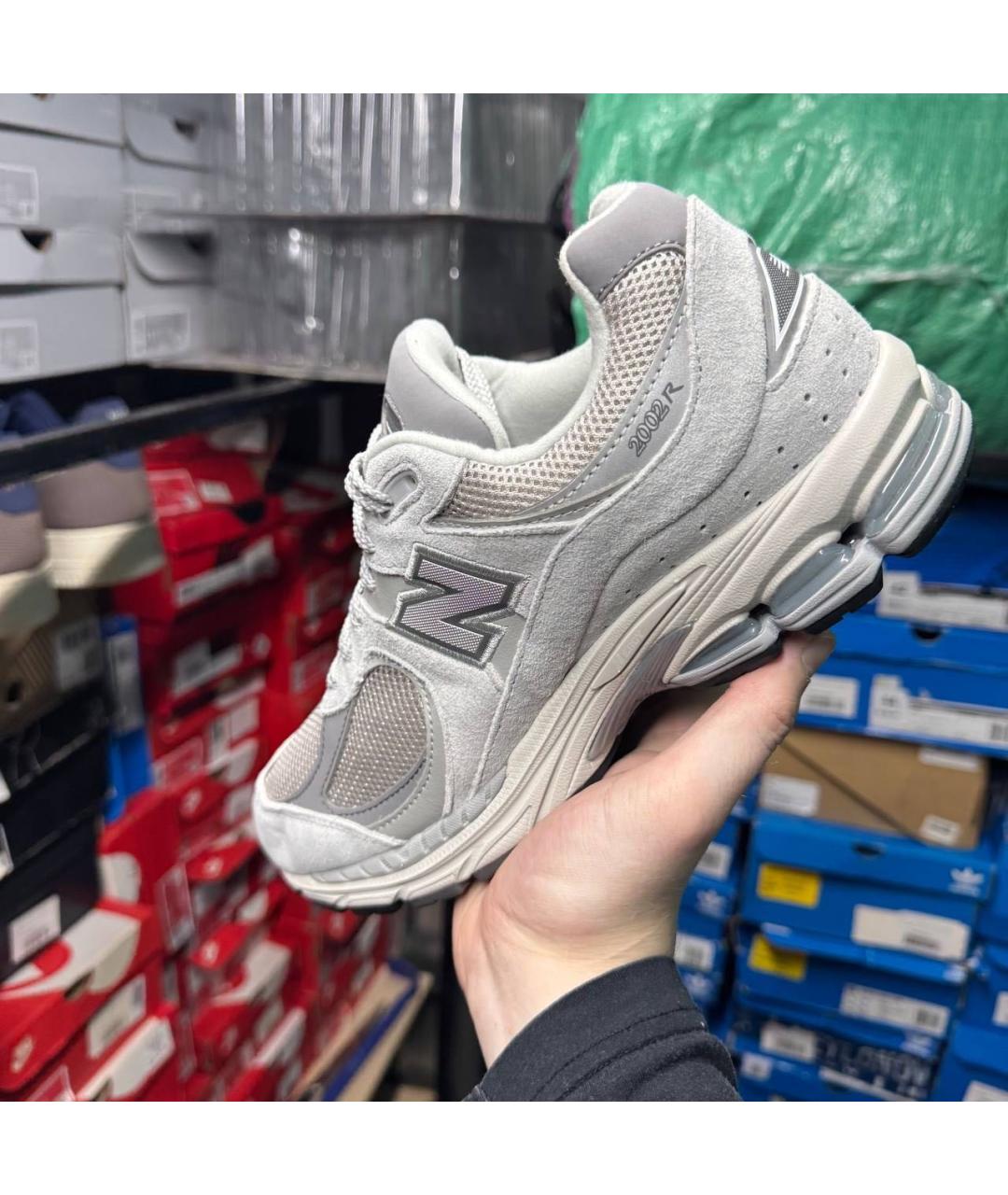 NEW BALANCE Серые низкие кроссовки / кеды, фото 3