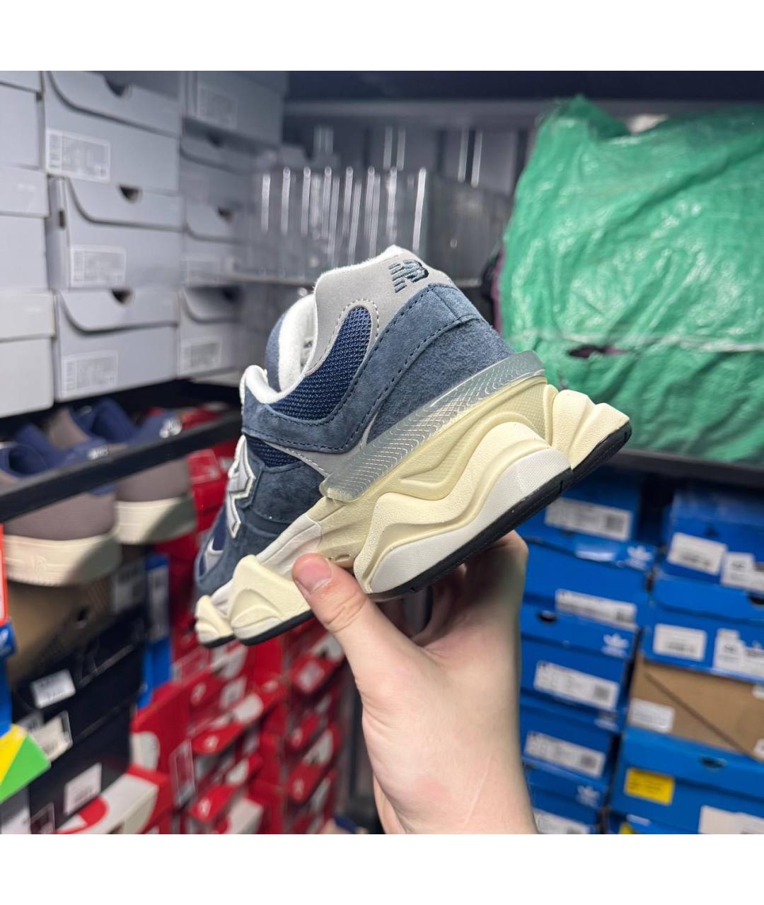NEW BALANCE Синие низкие кроссовки / кеды, фото 6