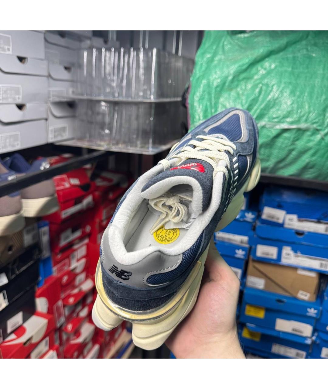 NEW BALANCE Синие низкие кроссовки / кеды, фото 4