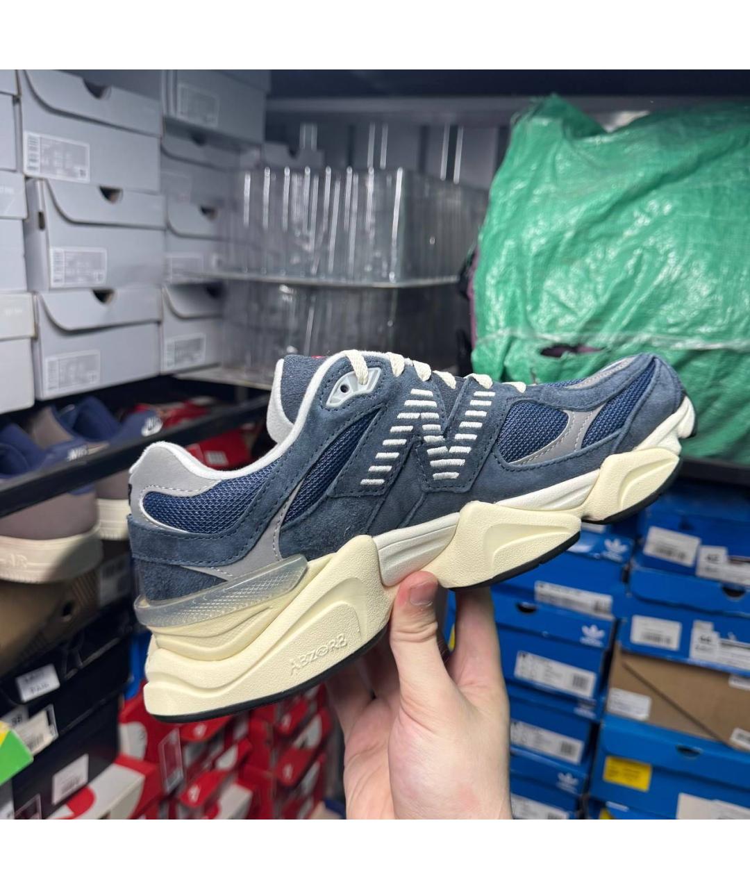 NEW BALANCE Синие низкие кроссовки / кеды, фото 5