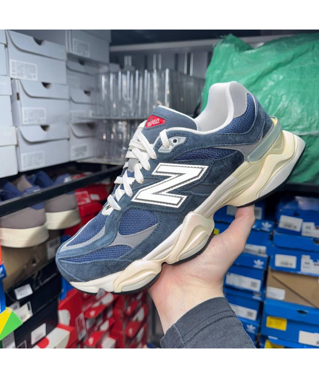 NEW BALANCE Синие низкие кроссовки / кеды, фото 9