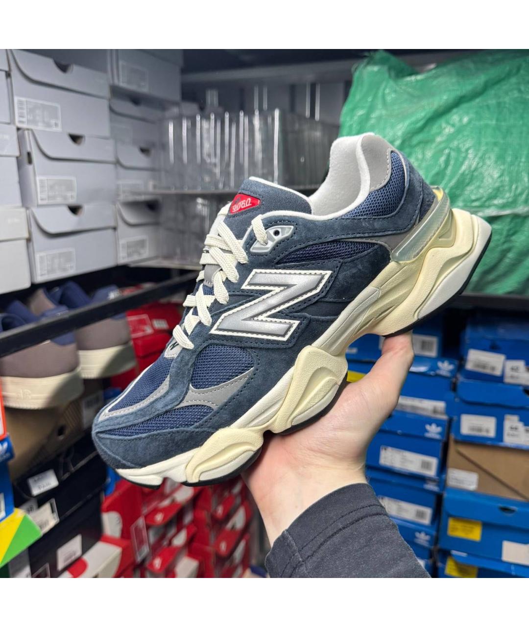 NEW BALANCE Синие низкие кроссовки / кеды, фото 2