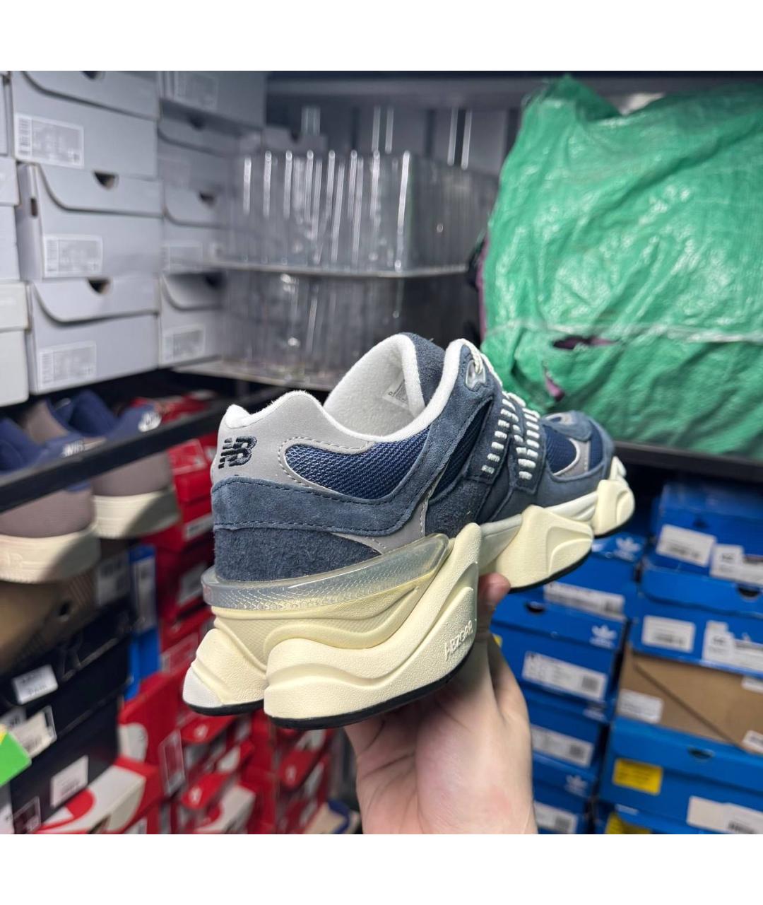 NEW BALANCE Синие низкие кроссовки / кеды, фото 7
