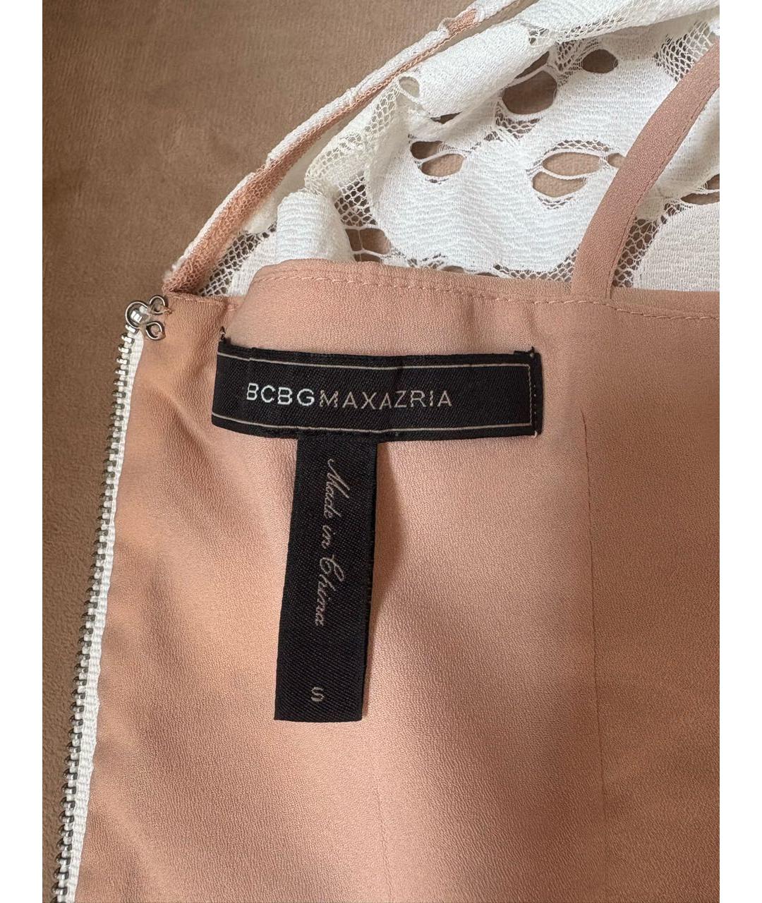 BCBG MAXAZRIA Белая полиэстеровая блузы, фото 3