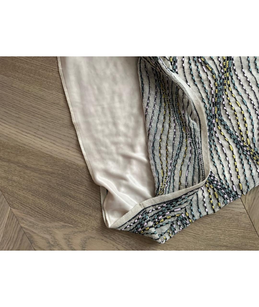 M MISSONI Мульти хлопковое повседневное платье, фото 5